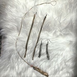 Gold & Silver Tassel Jewelry from H&M